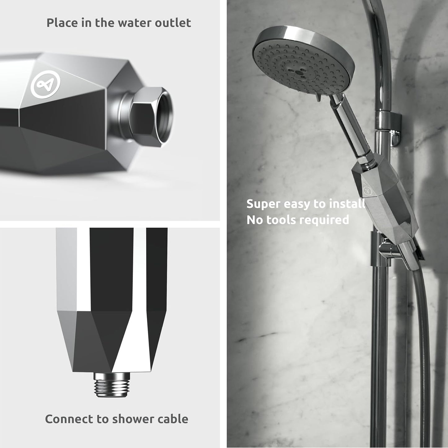 91Flow Tap Water Filter ๐ง | Advanced Hard Water Softener ๐ฟ | For Healthy Hair & Skin