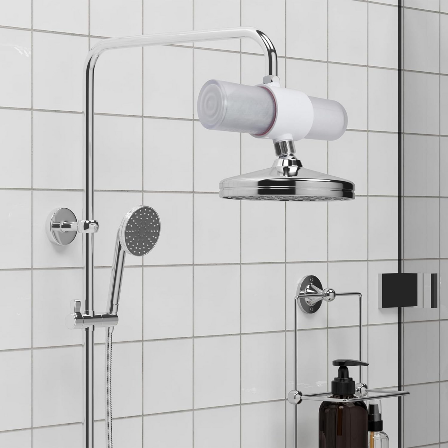 91flow Hardwater Softner Shower Filter - India's First BIS Certified Shower Filter